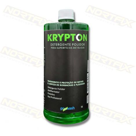 KRYPTON 1LT - Detergente Polidor de metais GO ECO WASH