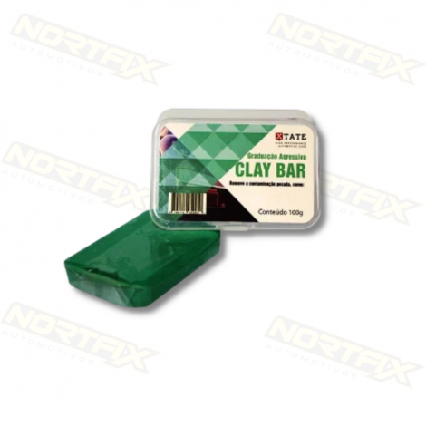 CLAY BAR TOP AGRESSIVA VERDE 100G XTATE