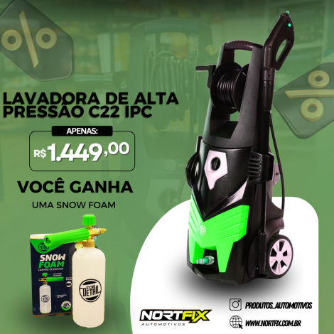KIT LAVADORA E SNOW FOAM
