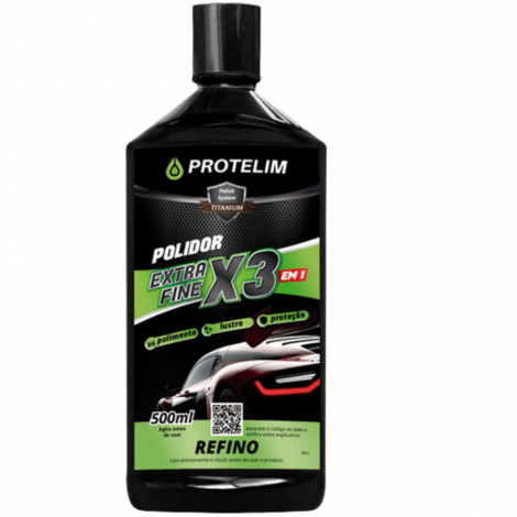 COMPOSTO POLIDOR EXTRA FINE X3 500ML PROTELIM