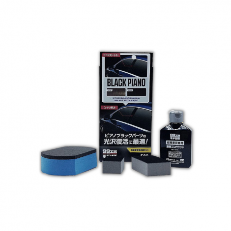 KIT RESTAURADOR P/ BLACK PIANO 80ML SOFT99