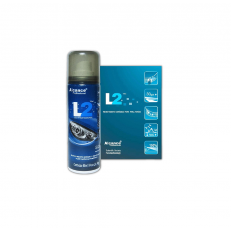 L2 SPRAY REVESTIMENTO CERAMICO P/ FAROIS 65ML ALCANCE