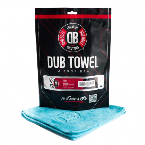 TOALHA DE MICROFIBRA DB TOWEL 350GSM 40X40CM (AZUL) DUB BOYZ