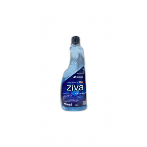 ZIVA PRONTO USO - APC super flotador pH acido + GATILHO 700ML ALCANCE