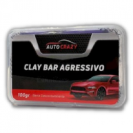 CLAY BAR AGRESSIVA 100G AUTO CRAZY